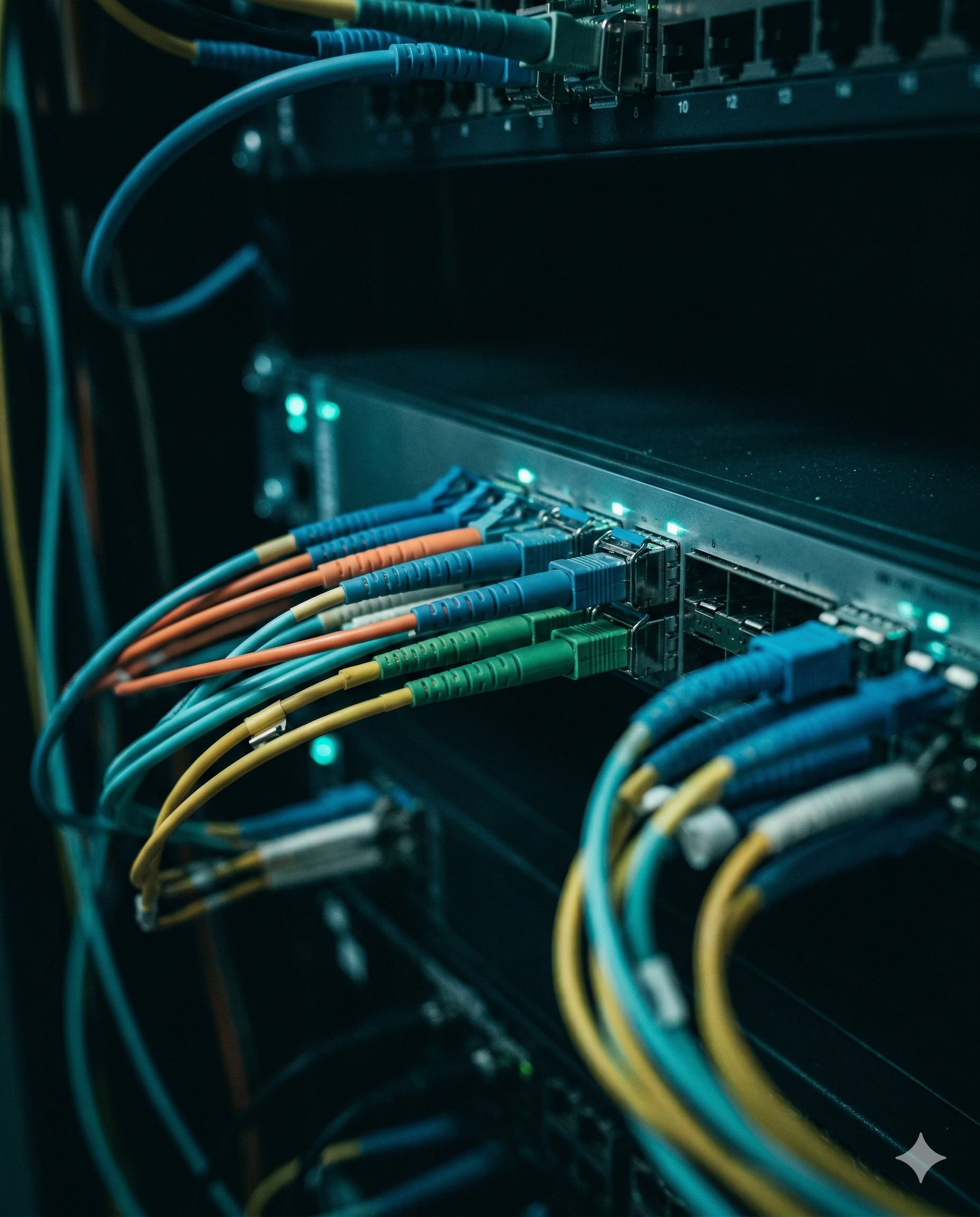 Network cables and ports
